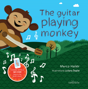 The guitar playing monkey